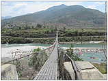 Bhutan, Punakha Suspension Bridge (c) ulf laube